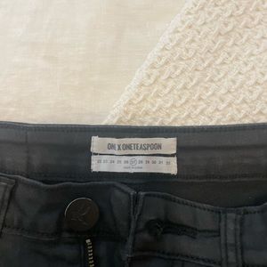 ONE TEASPOON BLACK SHORTS